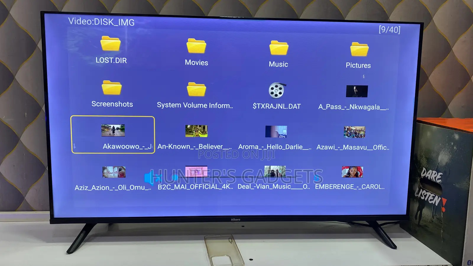 Hikers 42 Inch Smart Frameless Digital Tv Brand New