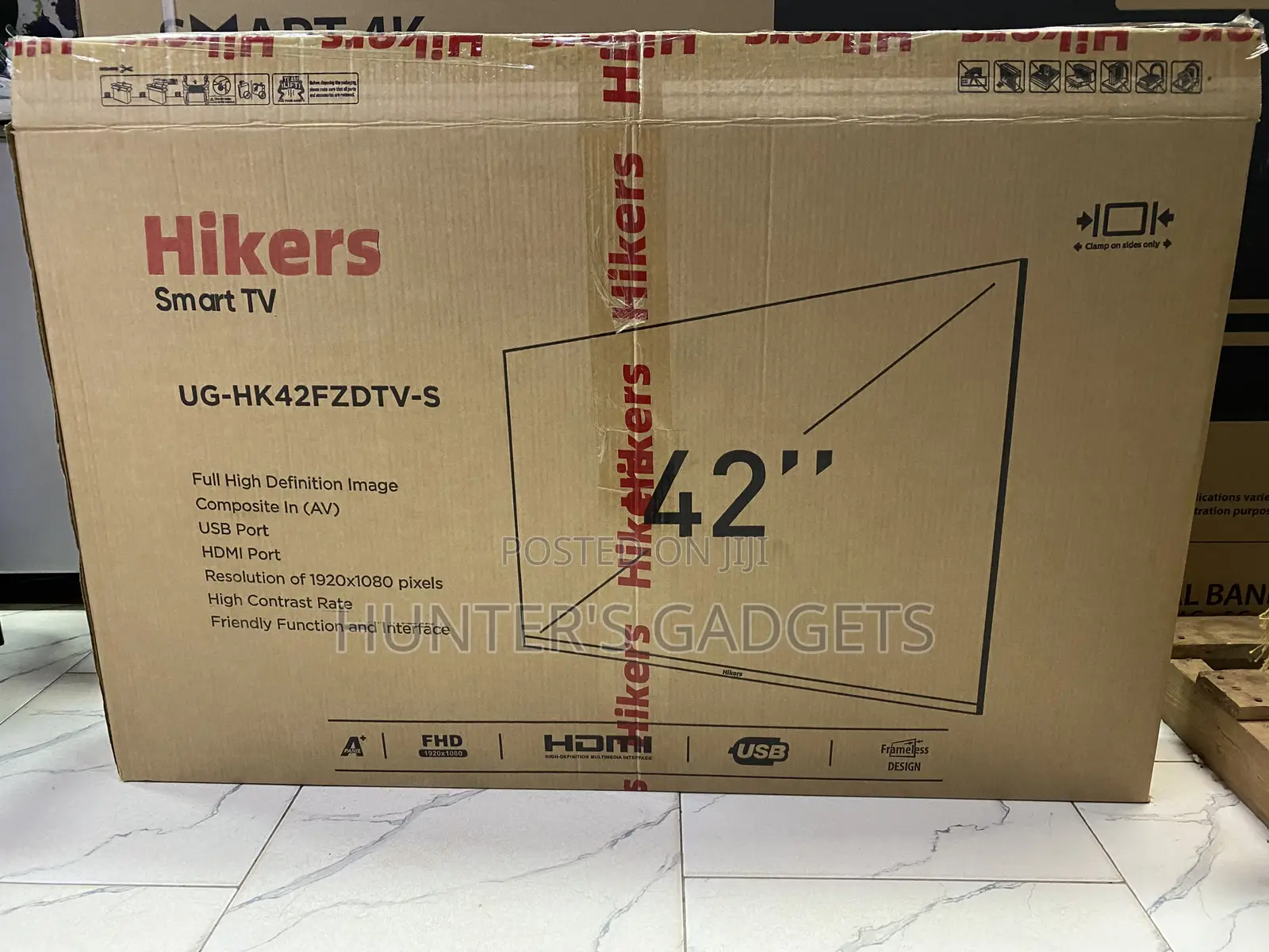 Hikers 42 Inch Smart Frameless Digital Tv Brand New