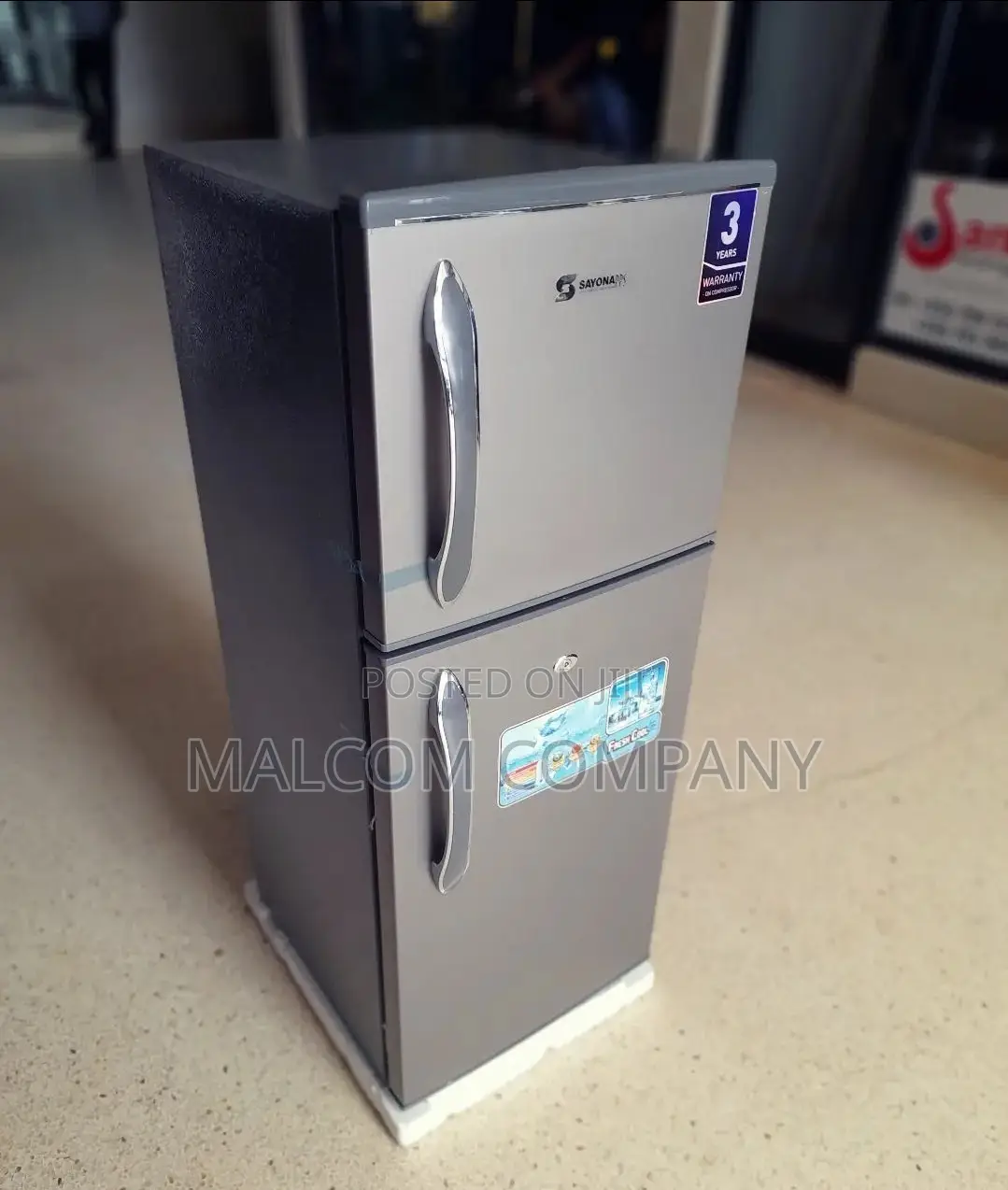 138L Refrigerator Double Door Sayona