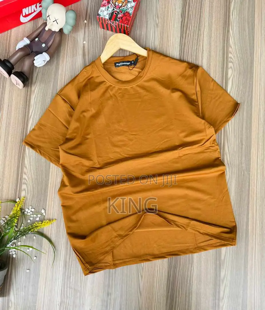 Red Plain Cotton T-Shirt