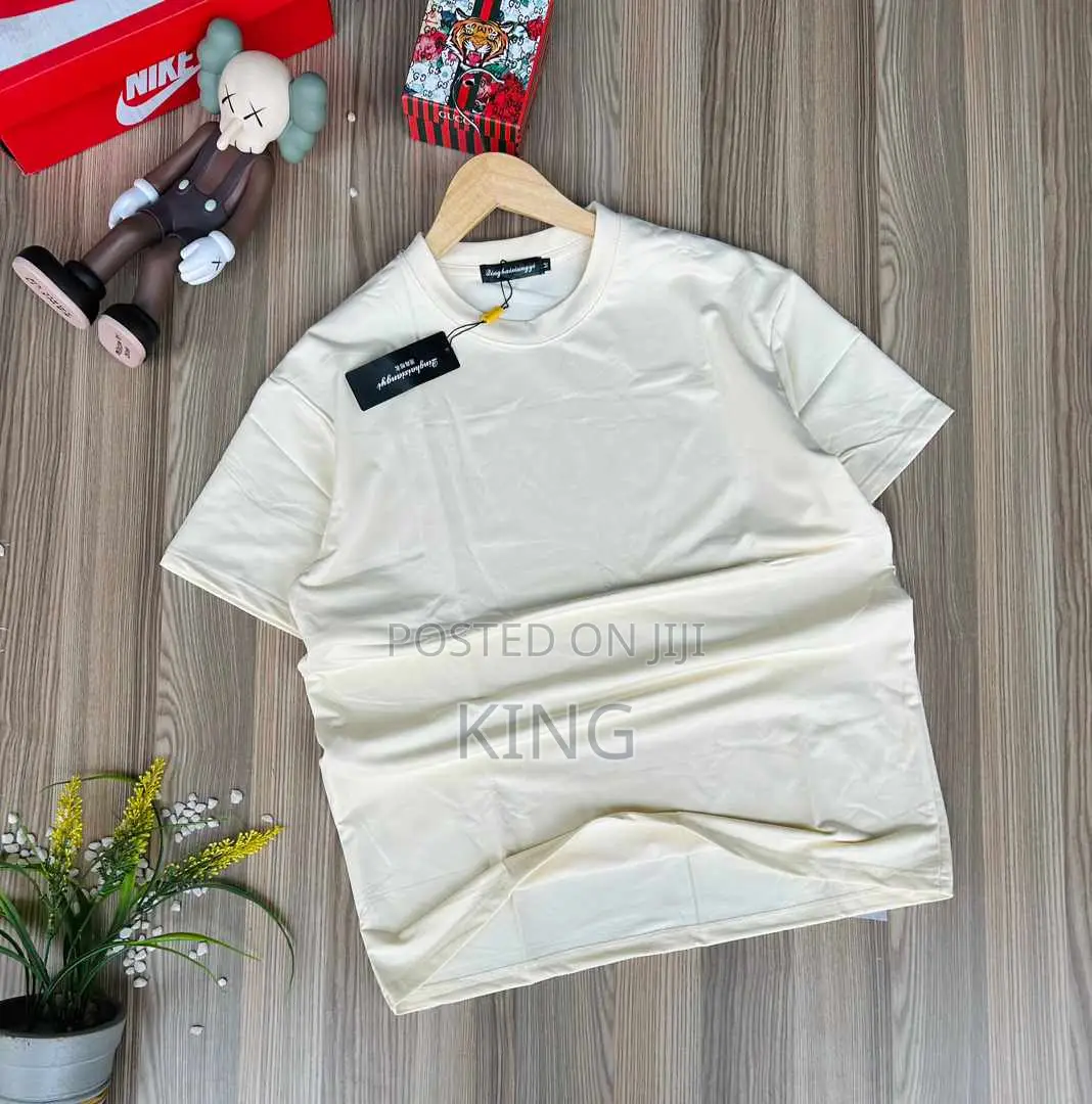 Beige Premium Cotton T-Shirt