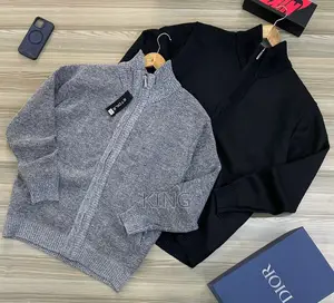 Wool and Fleece Cardigan