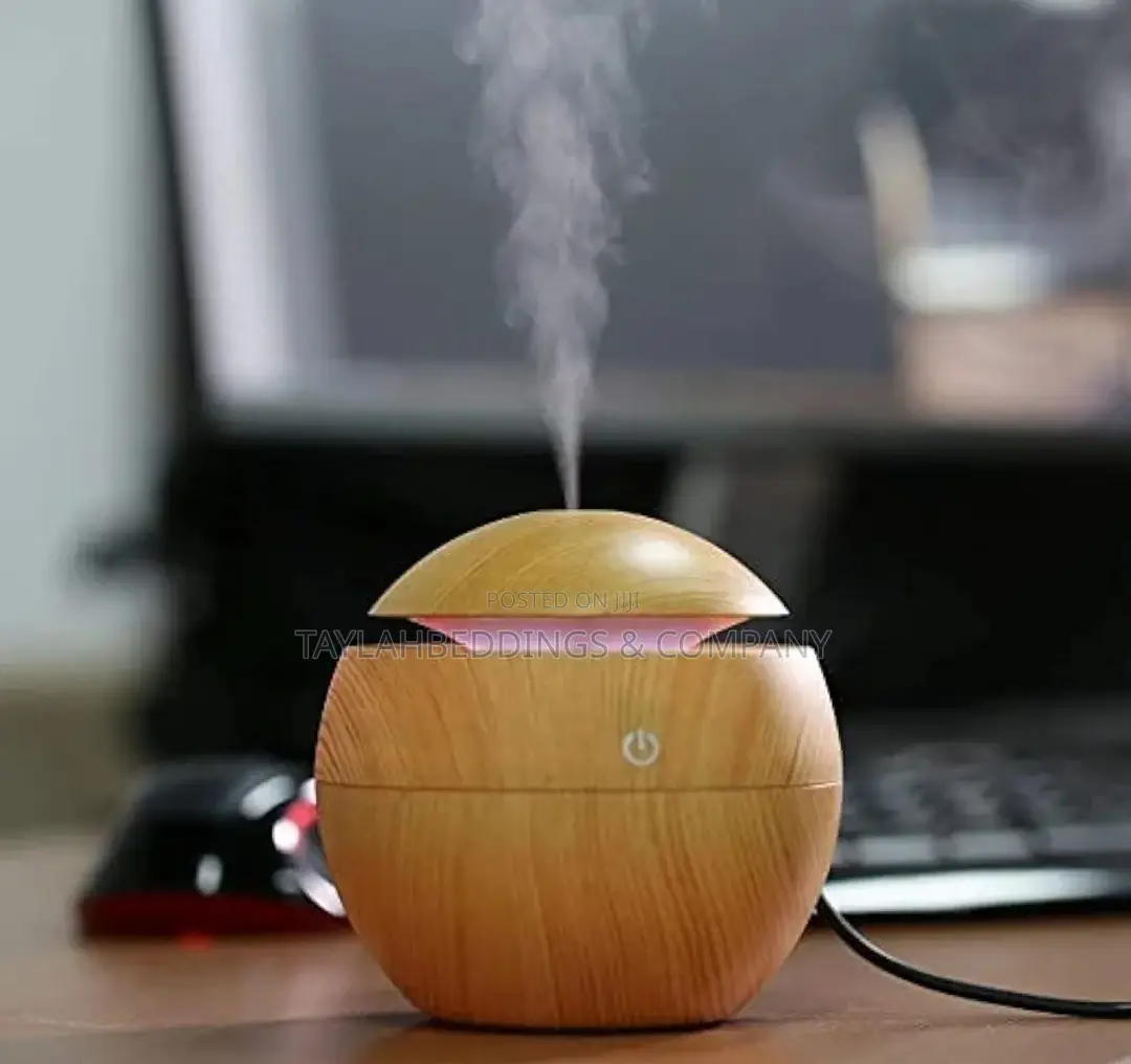 Cool Mist Humidifier Essential Oil Aroma Air Humidifier Wood