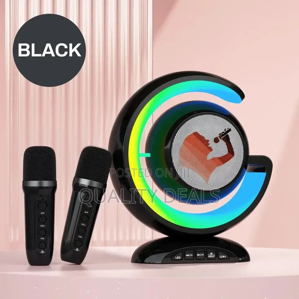 Mini Karaoke Light Show BT Wireless Speaker