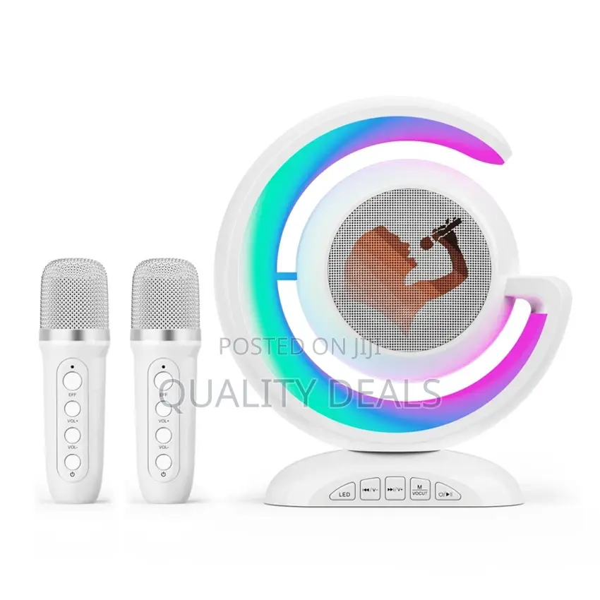 Mini Karaoke Light Show BT Wireless Speaker