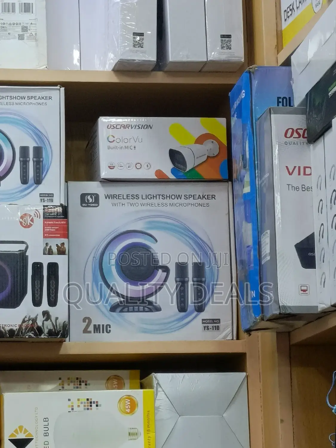 Mini Karaoke Light Show BT Wireless Speaker