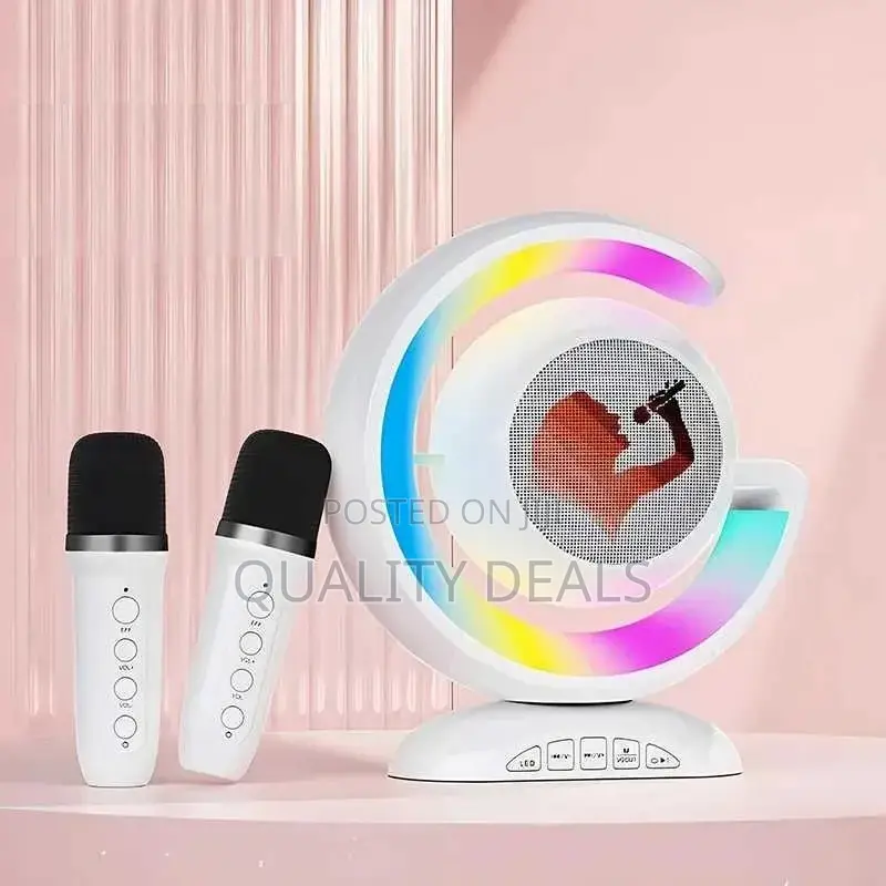 Mini Karaoke Light Show BT Wireless Speaker