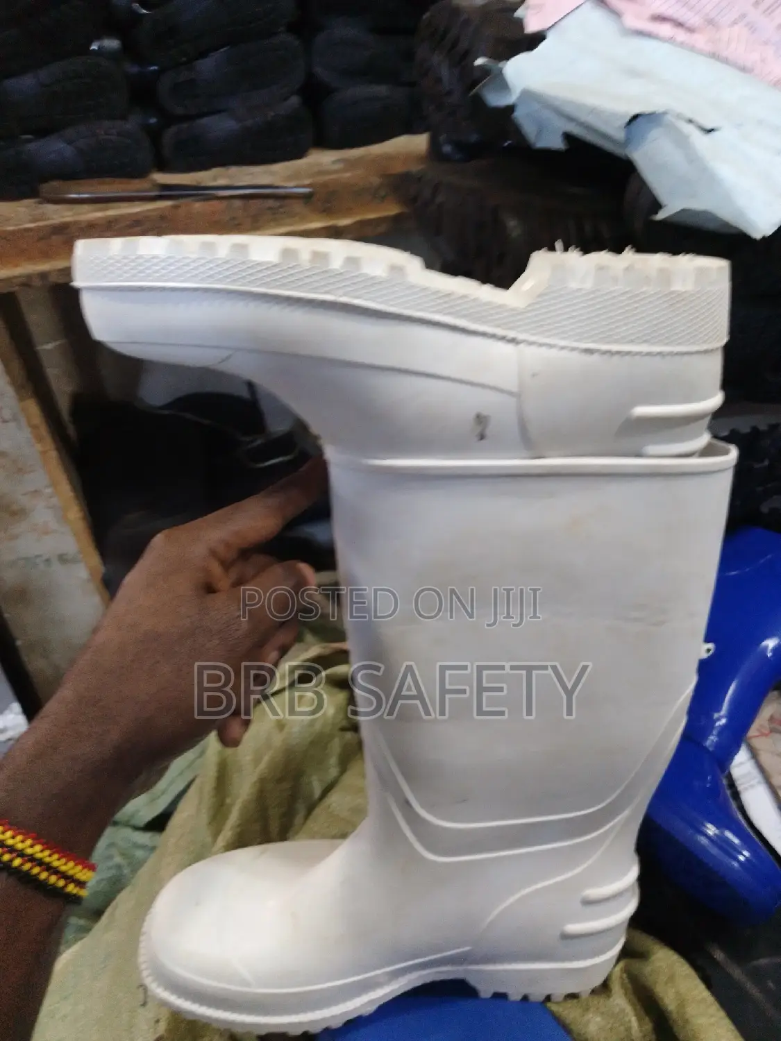 Gumboots Hipo White.