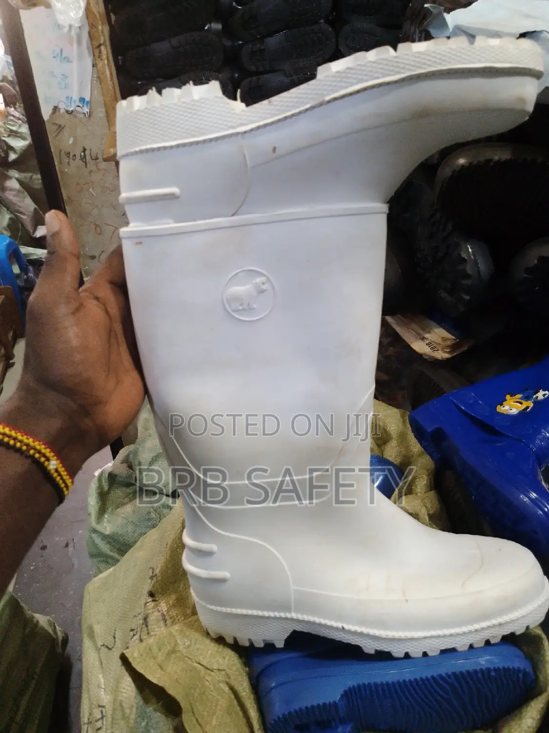Gumboots Hipo White.