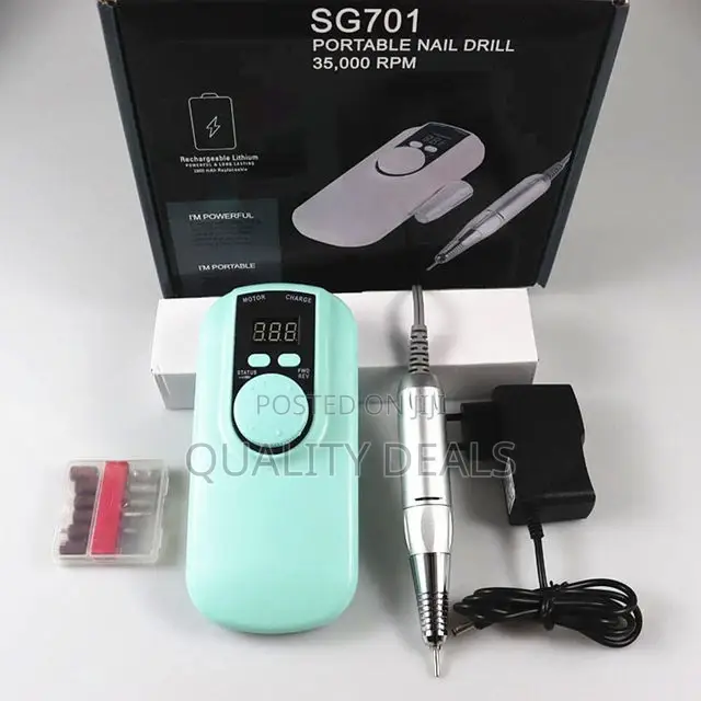 SG701 Rechargeable Portable Nail Drill