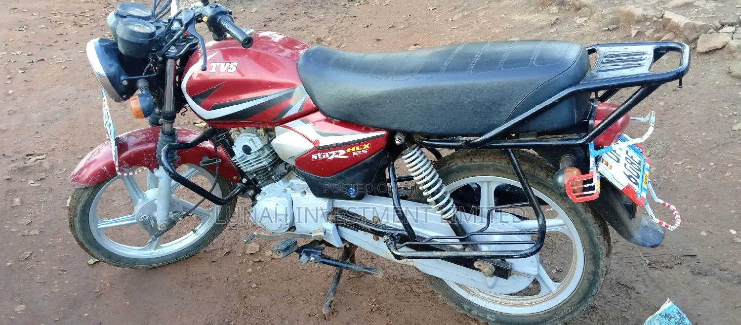 TVS HLX 125 2023 Red