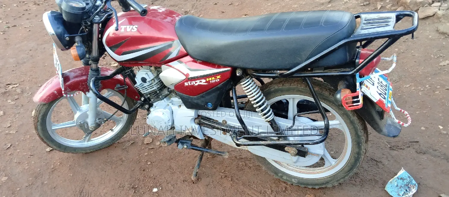 TVS HLX 125 2023 Red