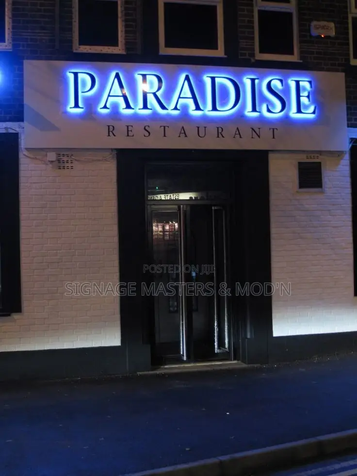 Backlit Led 3D LETTERS