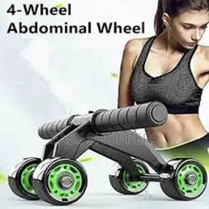 Photo - Roller Exerciser | 4 Wheel AB Roller Abdominal Muscle Wheel
