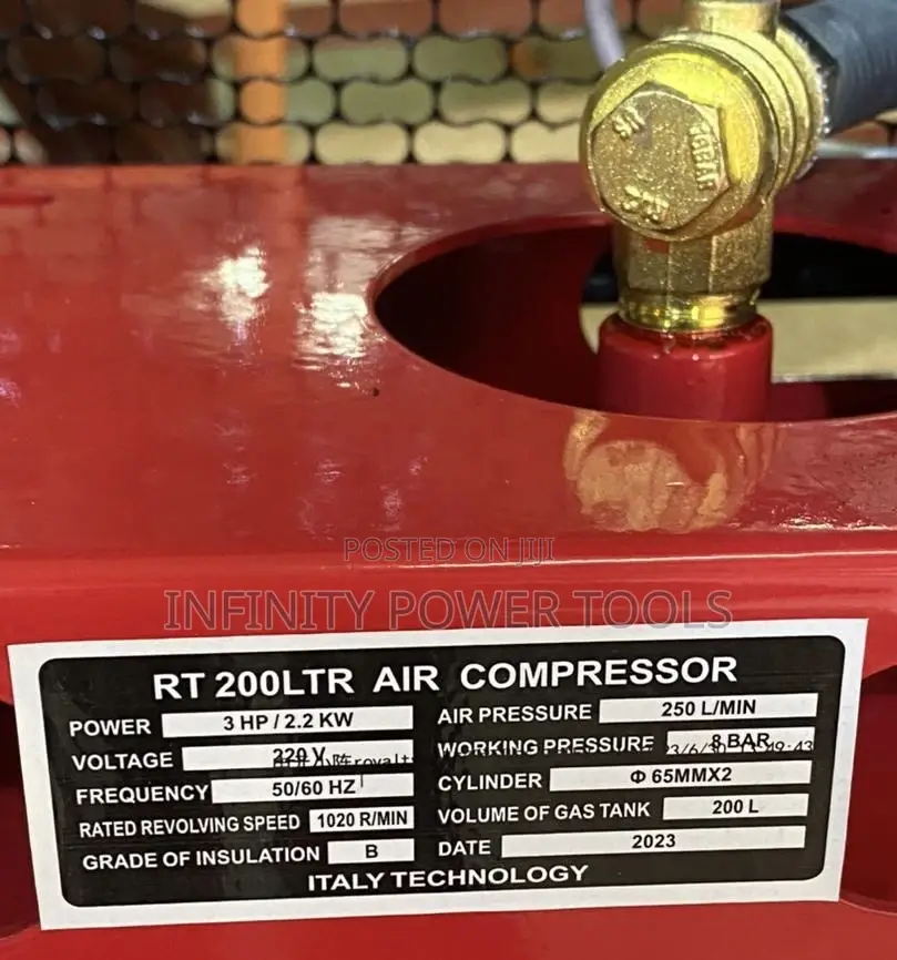 Air Compressor 200l Royalty 3hp