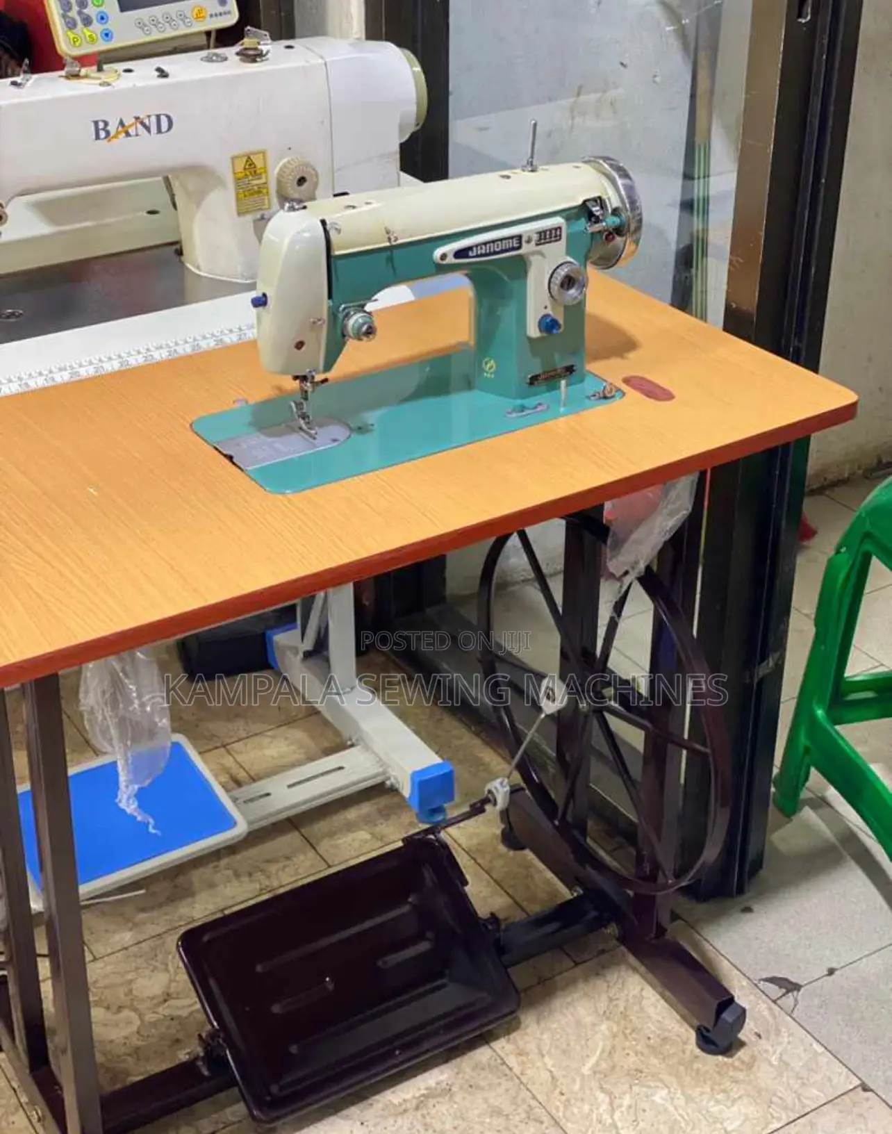 Janome Japan Sewing Machines With Original Stands