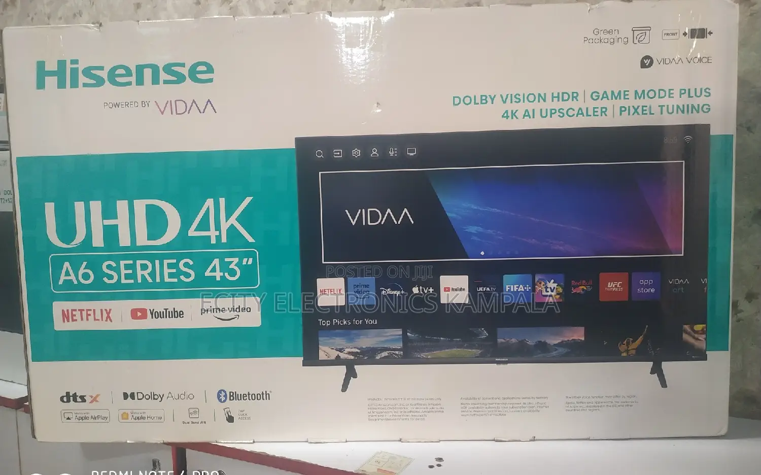 UHD TV Hisense Smart 43"Inch
