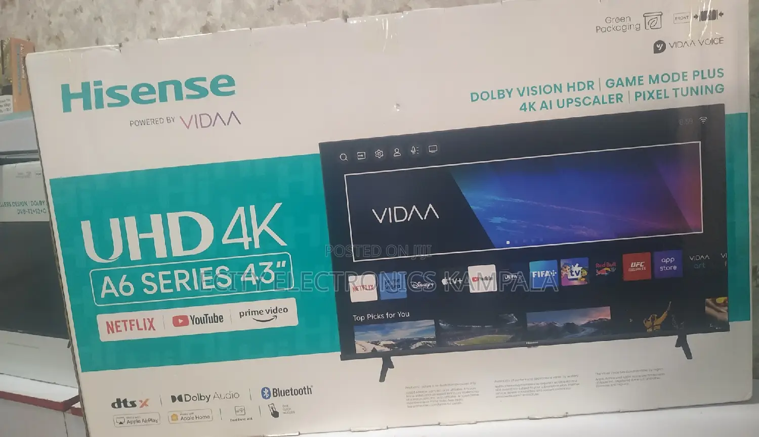 Hisense Smart 43"Inch Tv