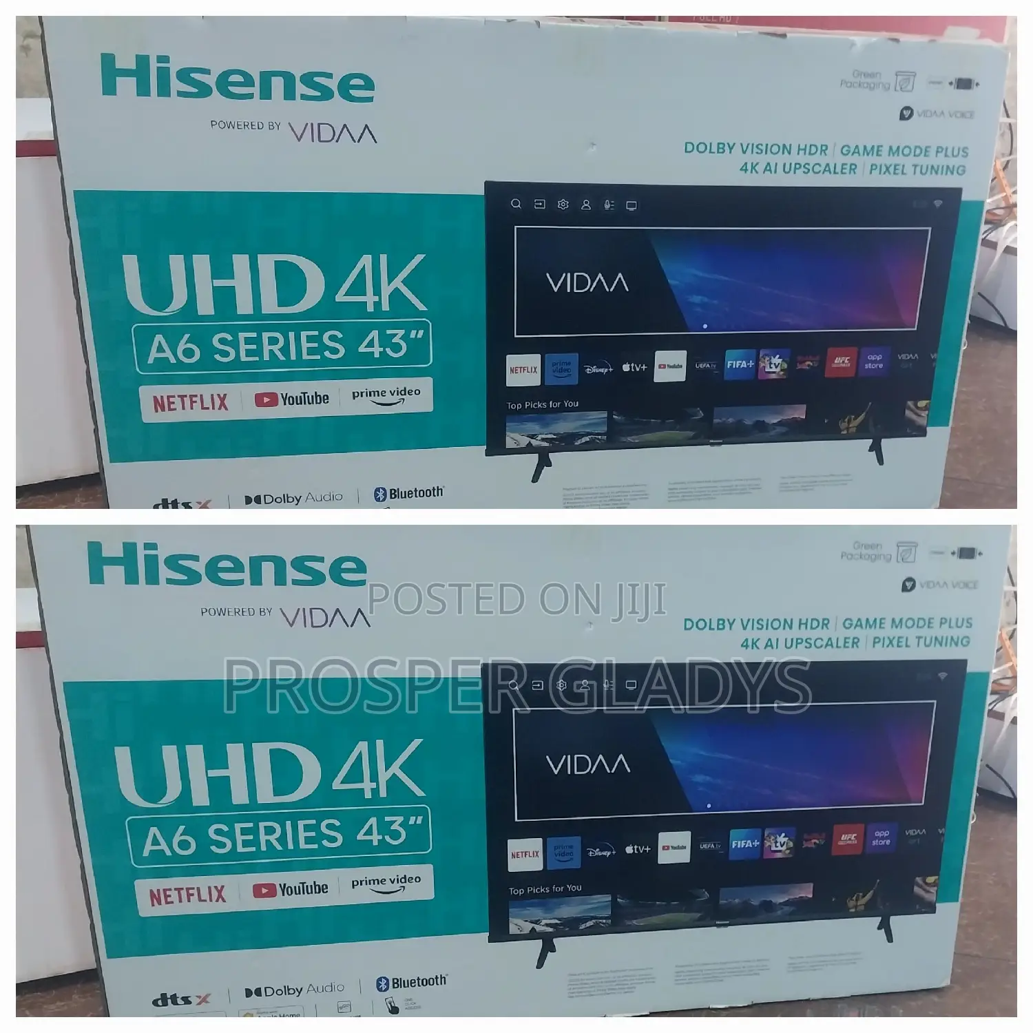 Hisense 43 Smart Digital UHD Flat Screen
