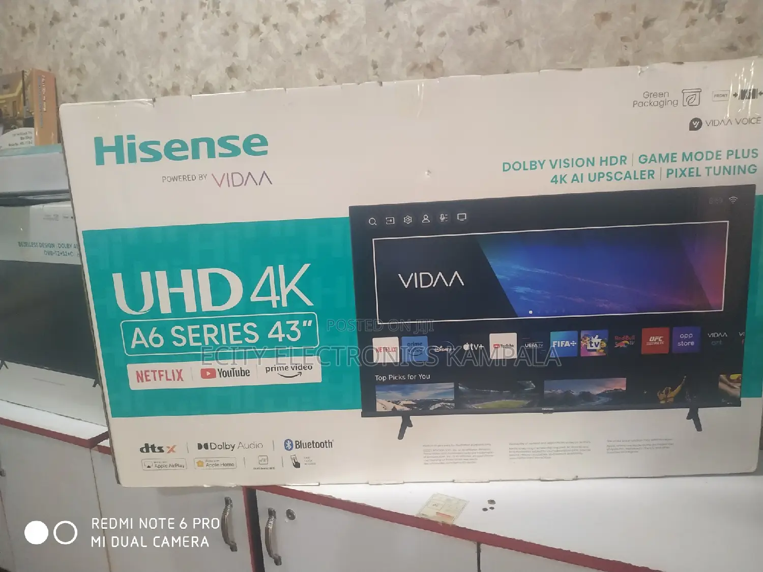 UHD Hisense 43"Inch