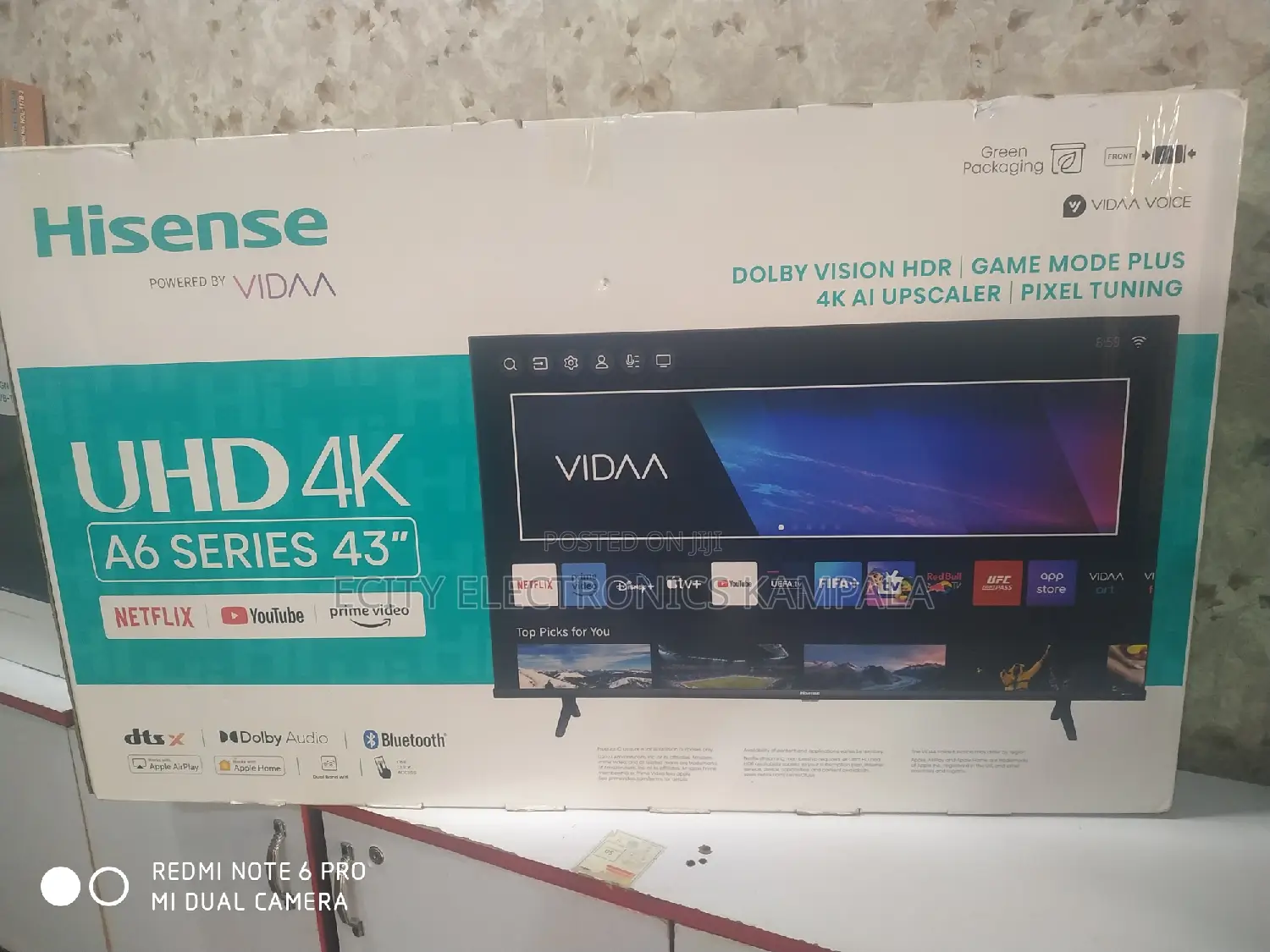 UHD Hisense 43"Inch