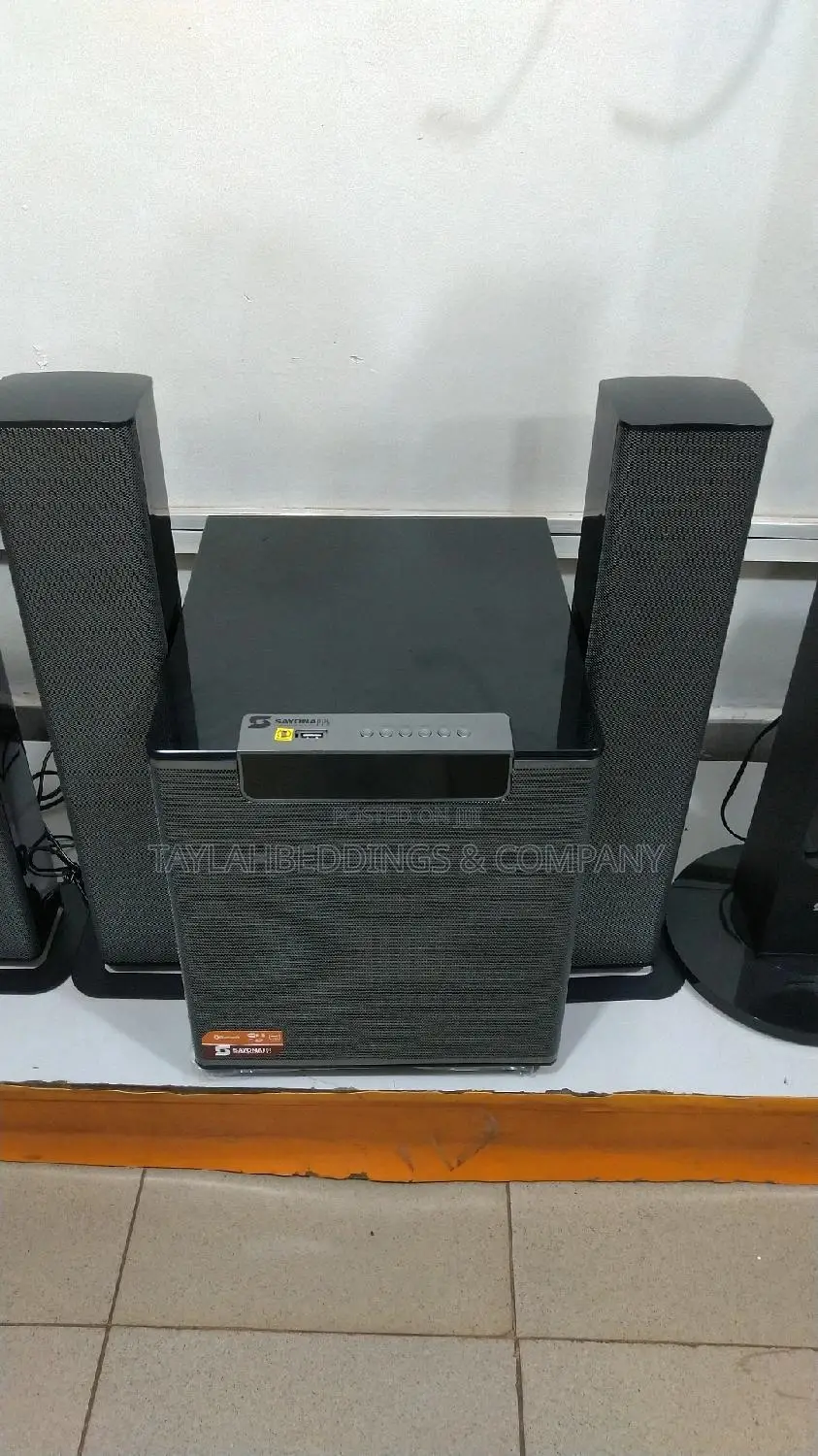 Sayona SHT-1253BT Sound Bar – Black