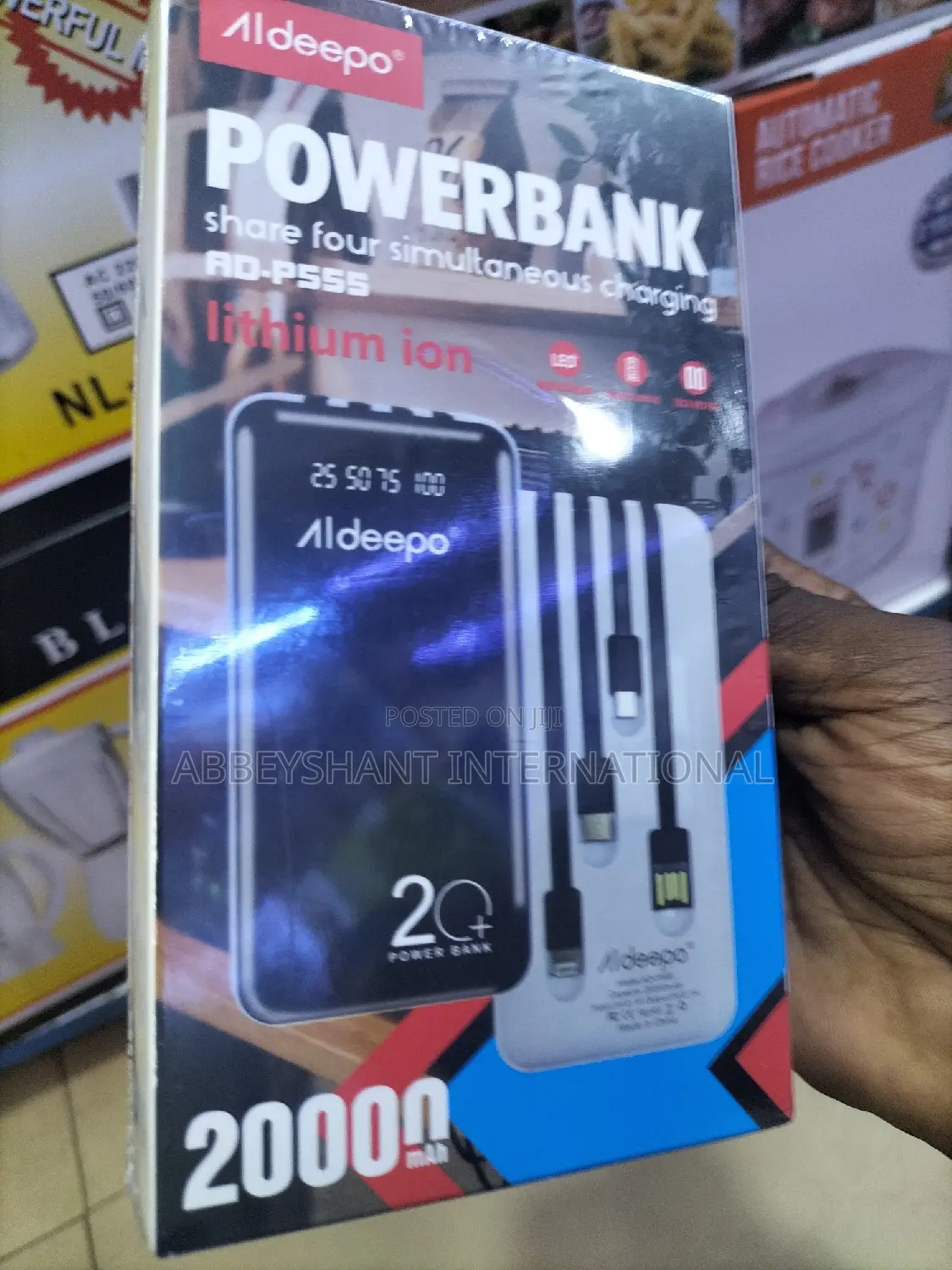 Powerbanks 20000amps Power Bank Aldepo Power Bank