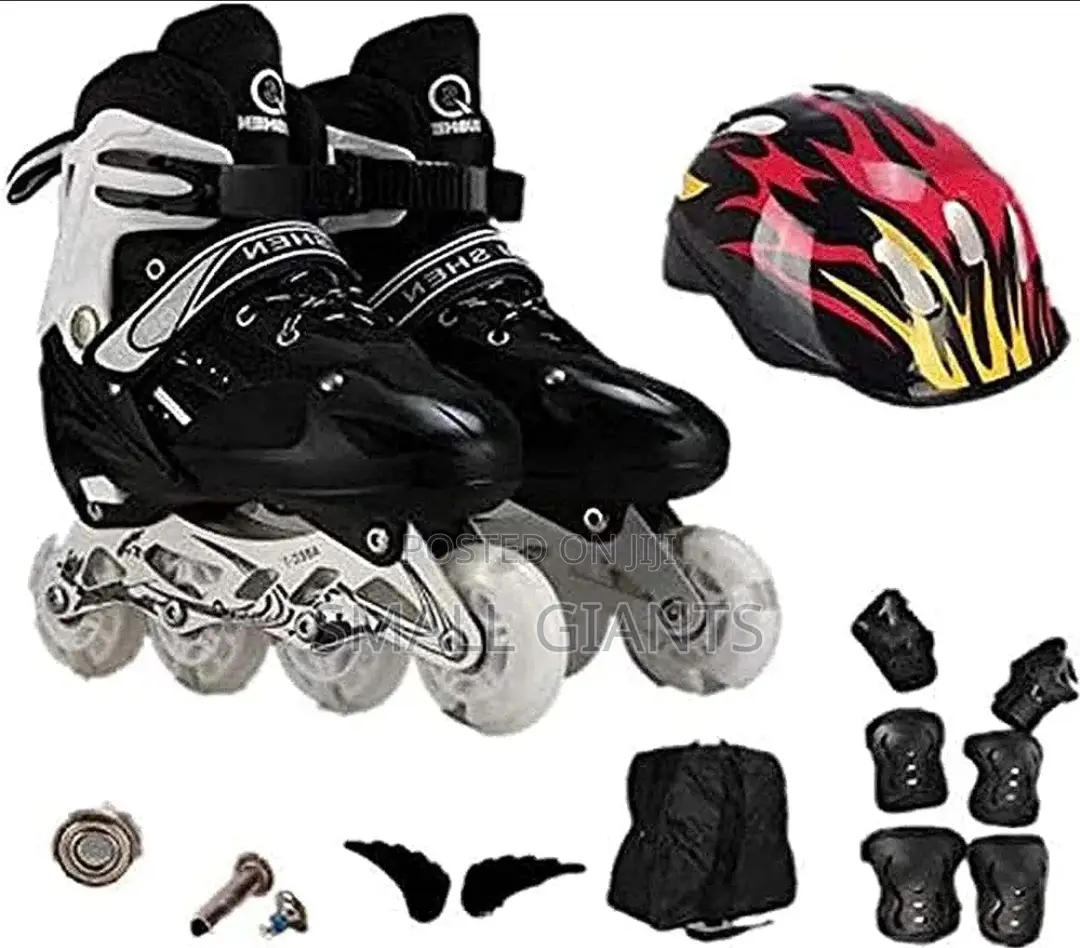 Kids Roller Skates Sliding Inline Sneakers
