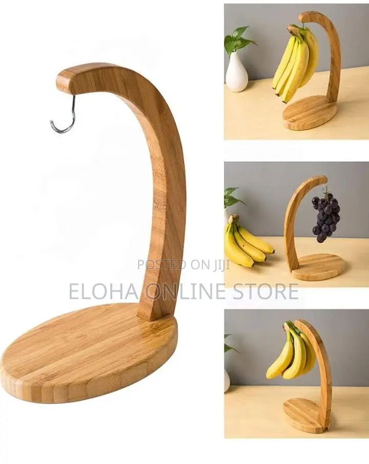 Banana Holder Fruit Basket Bamboo