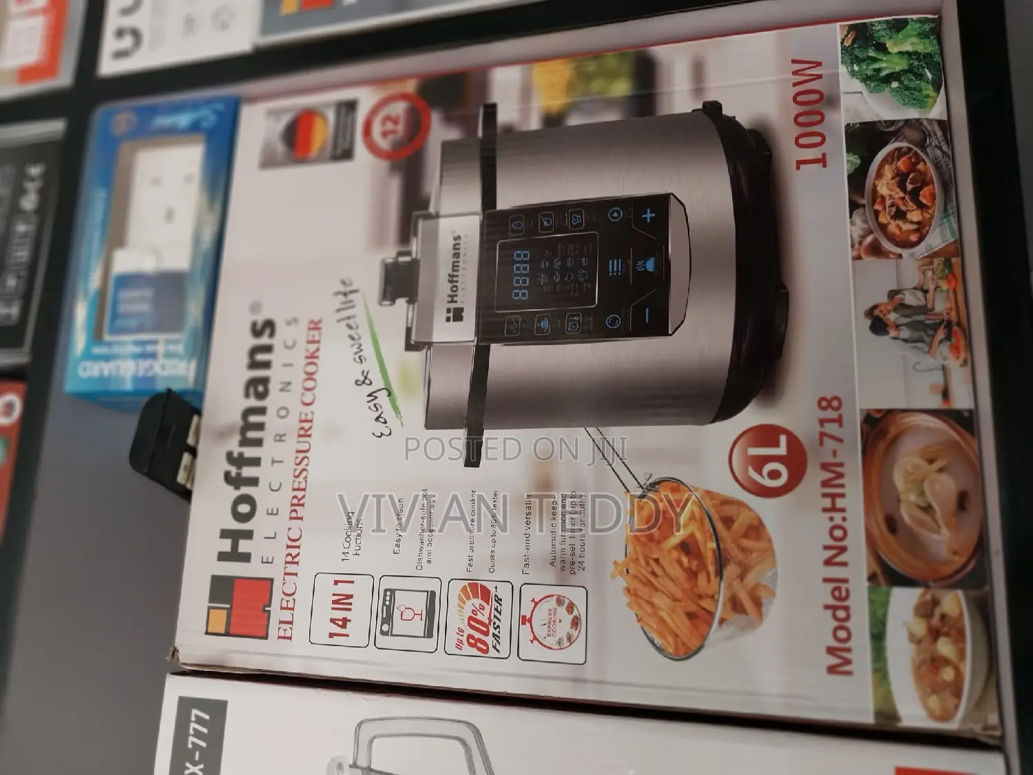 Hoffman 14 In1 Presure Cooker 6 Litres