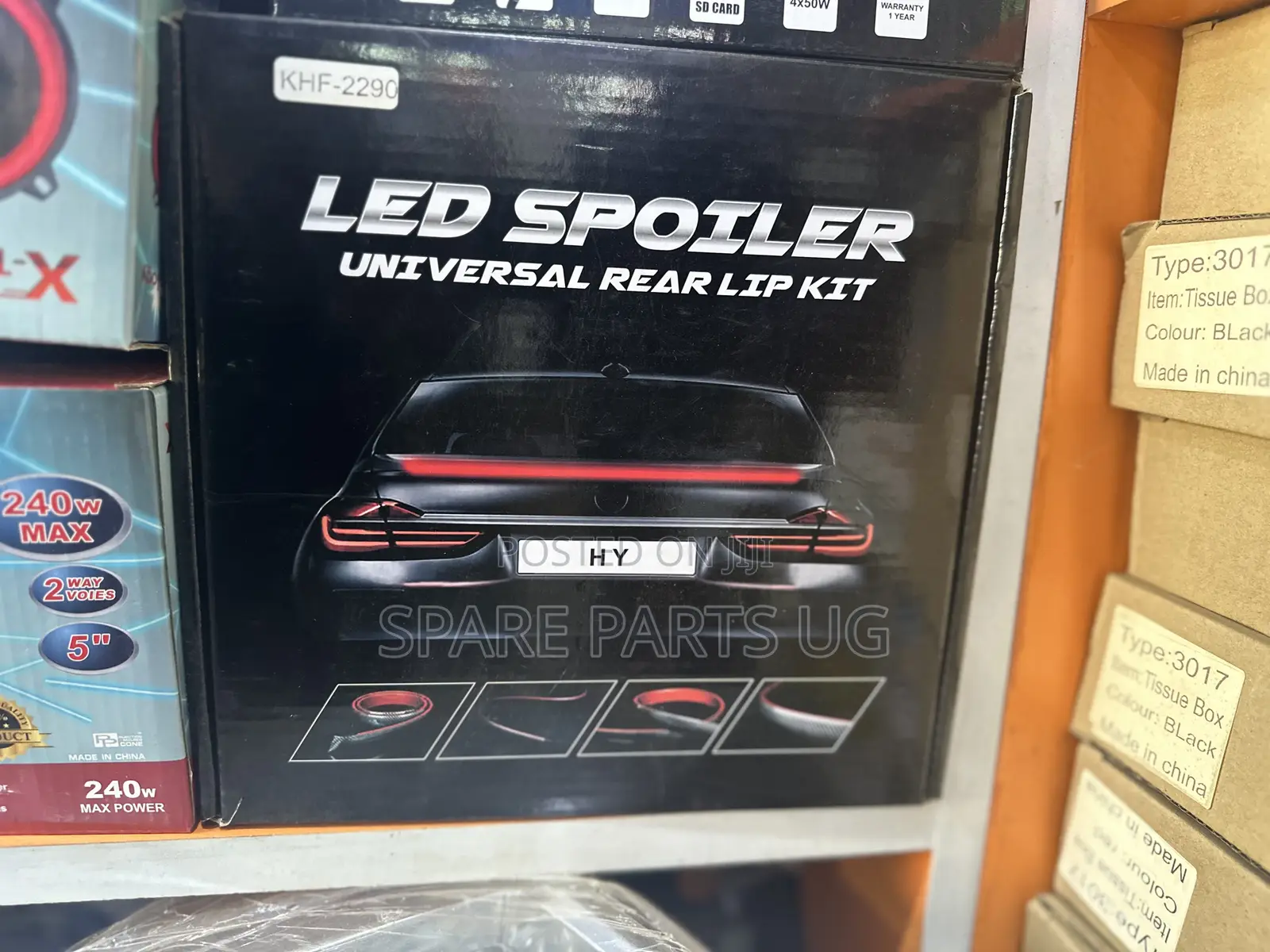 Universal LED Rear Spoiler Lip