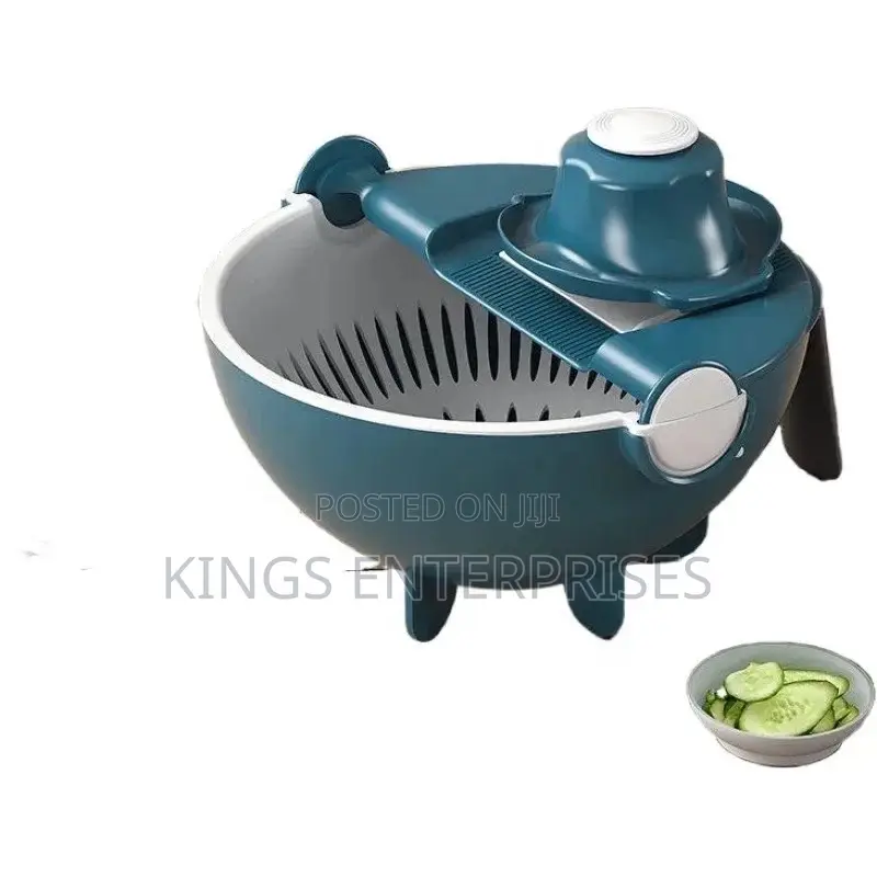 9 in 1 Multi-Functional Grater With Wet Basket