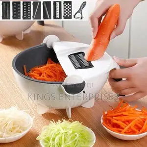 9 in 1 Multi-Functional Grater With Wet Basket