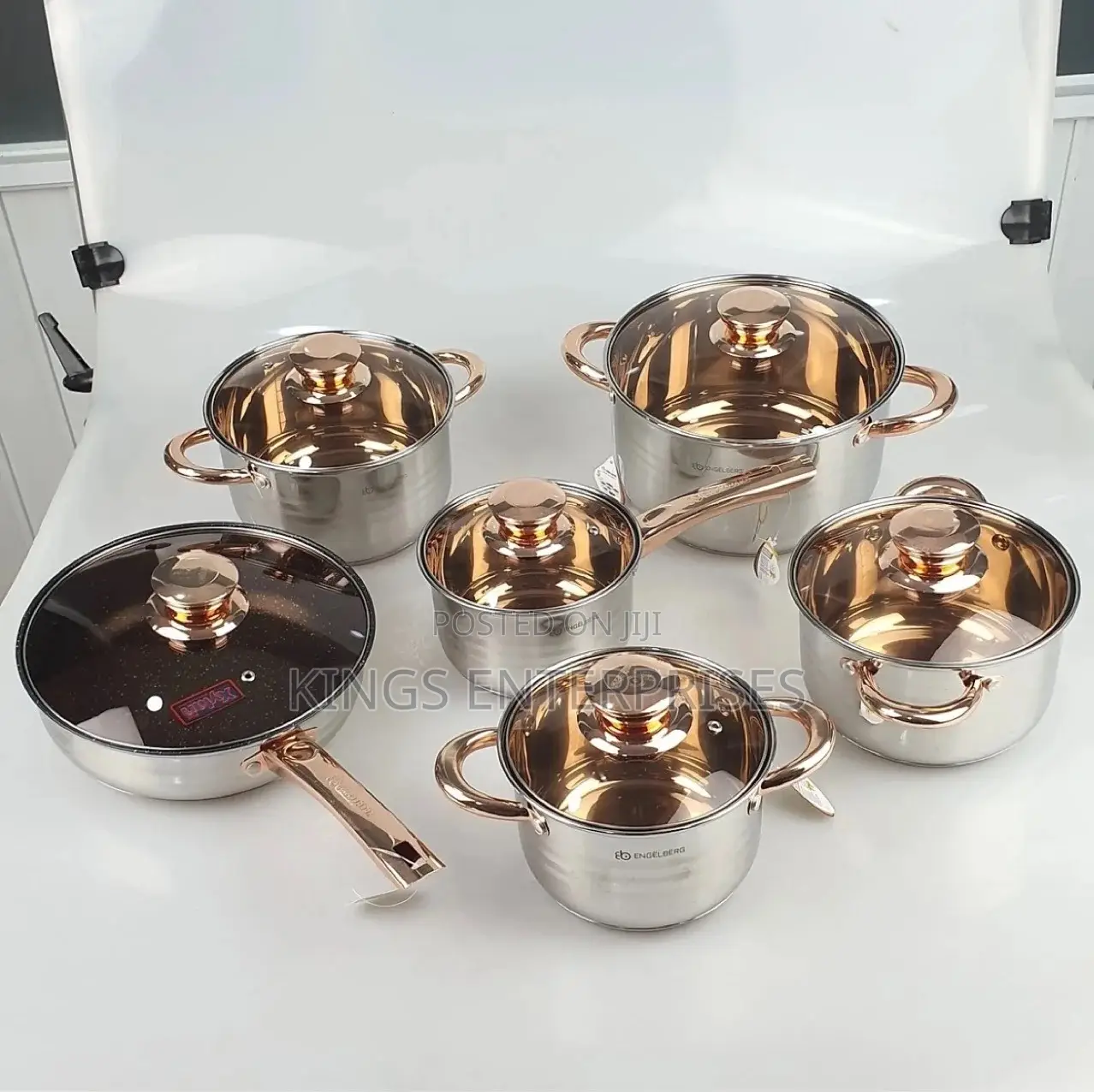 6 Pieces Non-Stick Cooking Dishes Set