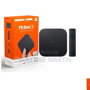 Xiaomi Mi Box Ultra HD Streaming Media Player.