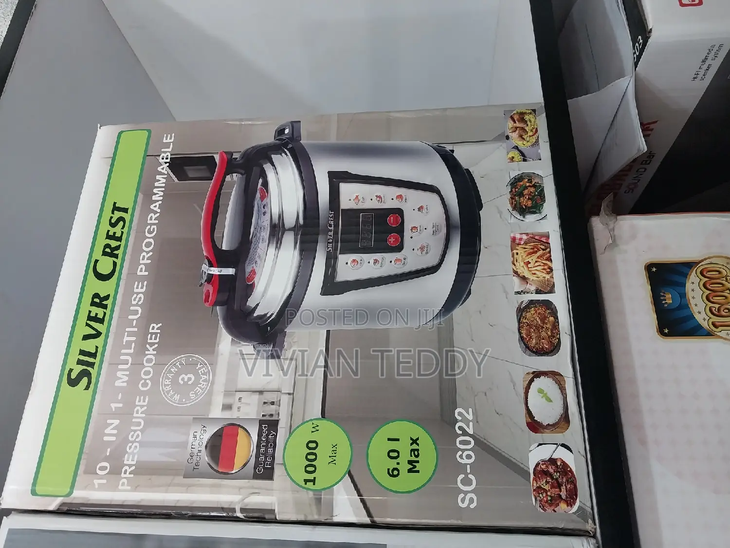Brans New Sliver Crest 12 in 1 Oresure Cooker