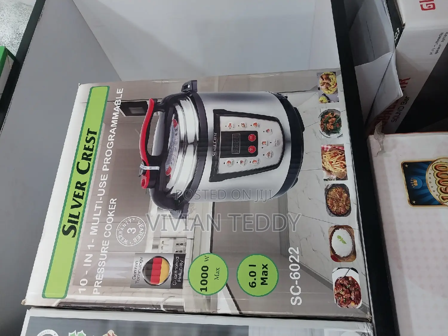 Brans New Sliver Crest 12 in 1 Oresure Cooker