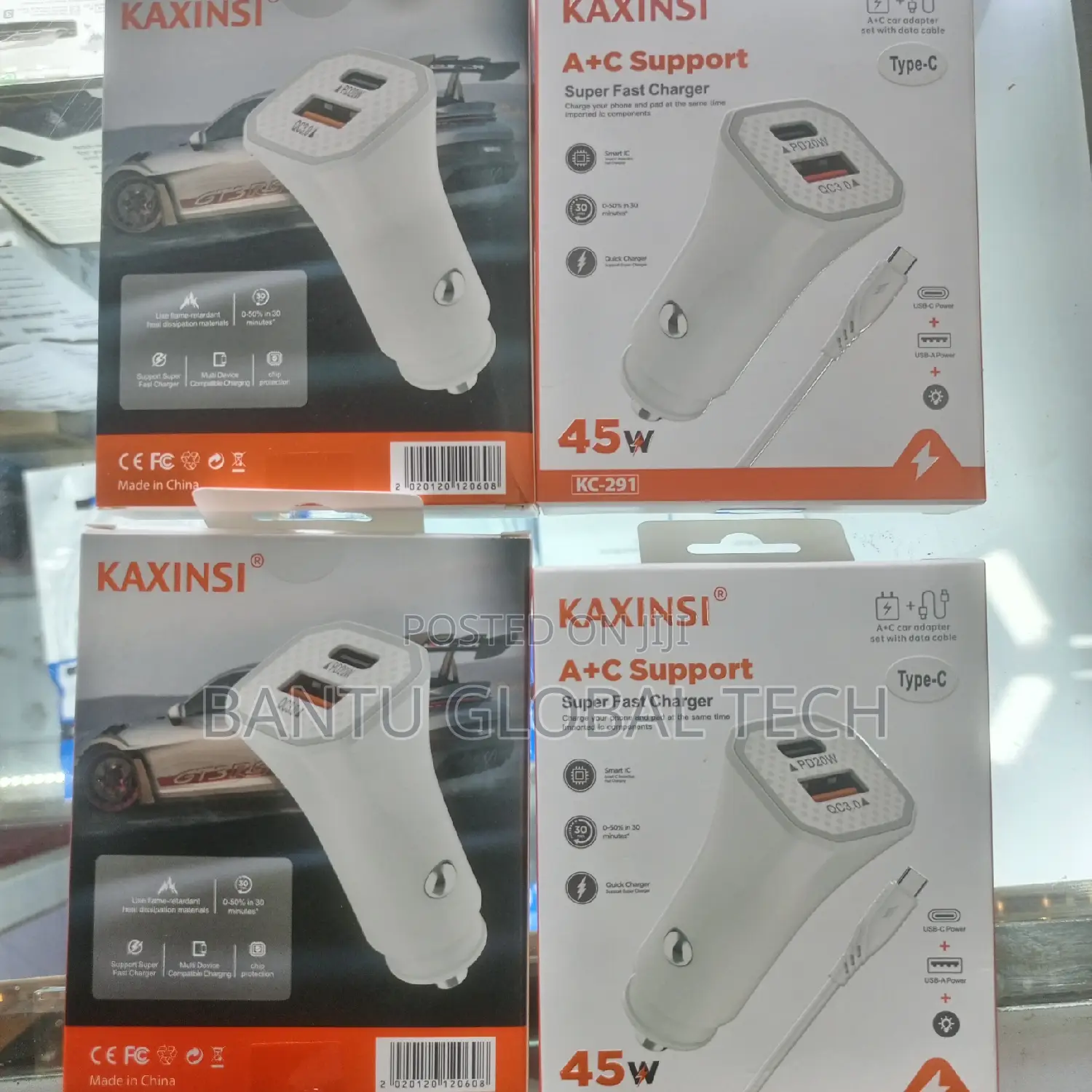 Original Car Fast Charger 45W