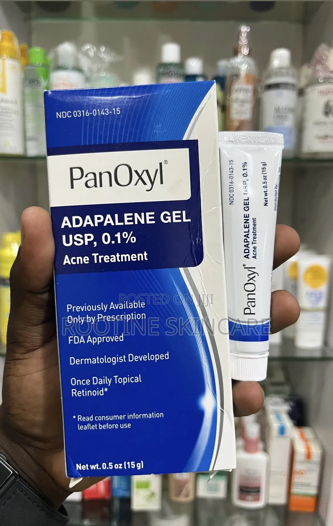 Panoxyl Adapalene Gel Acne Treatment