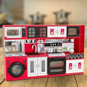 Brand New Kids Plastic Playing Kitchen Kit