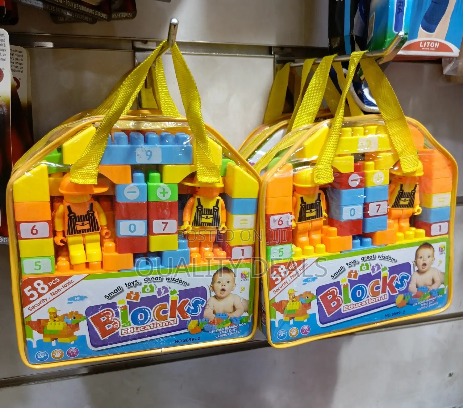 Kids Children Non Toxic Toy Building Blocks