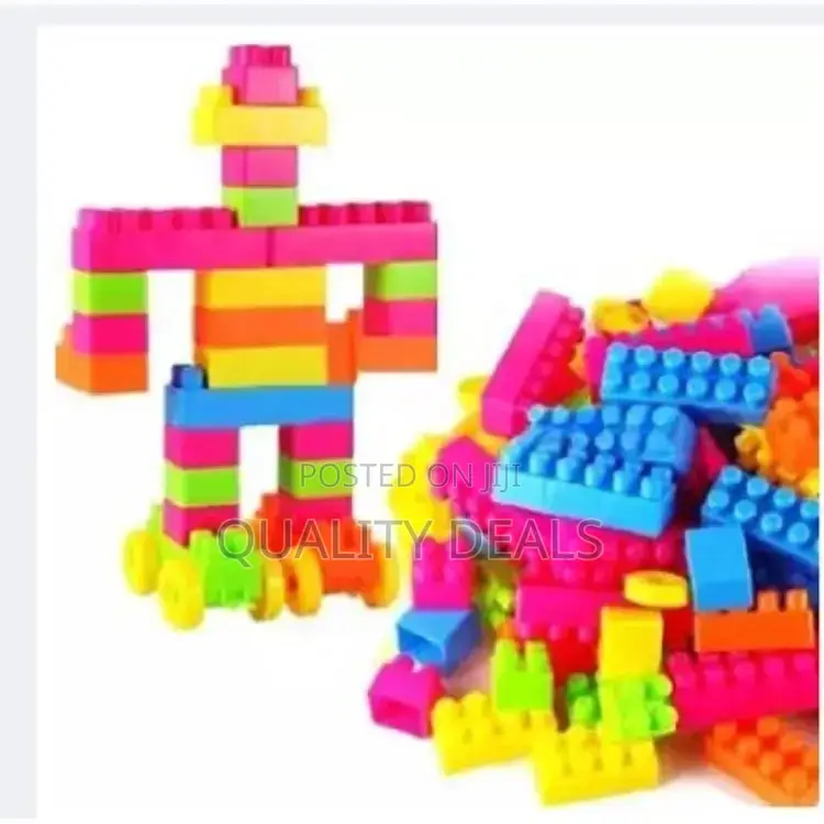 58 Piece Generic Kids Building Blocks