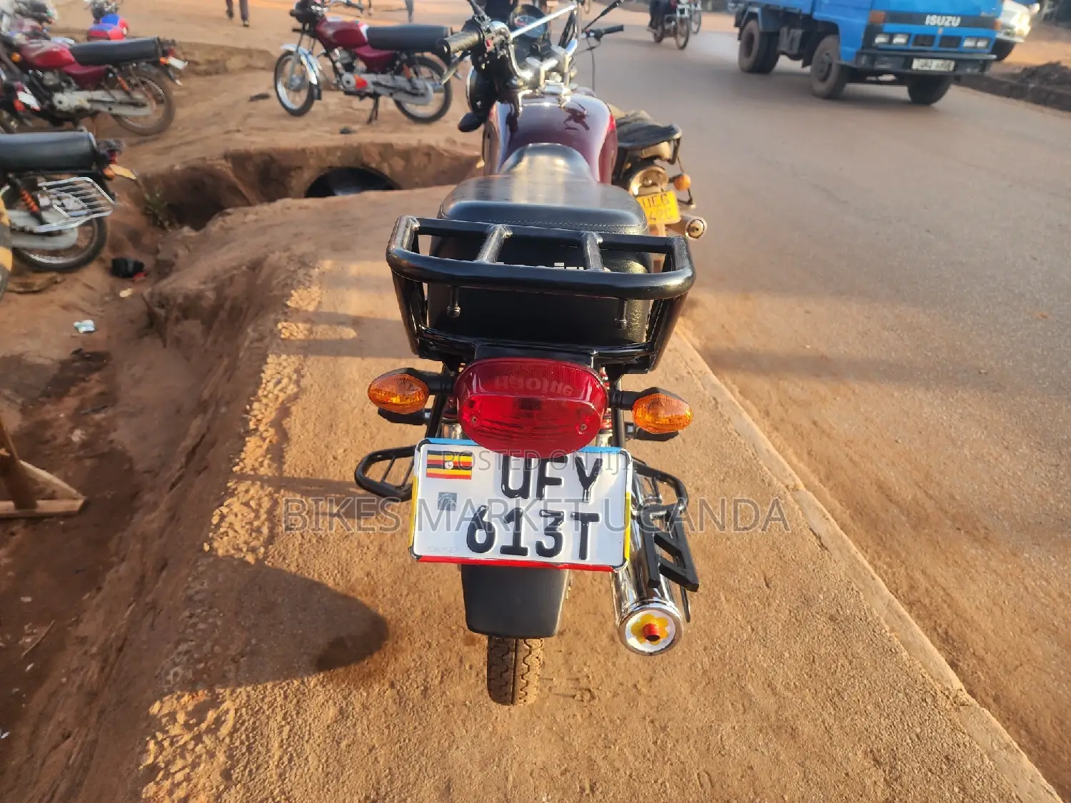 New Haojue DK125 2024 Red