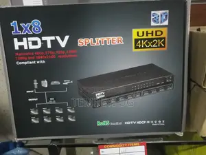  HDMI Splitter 1 in 8 Out, 8 Way HDMI Splitter