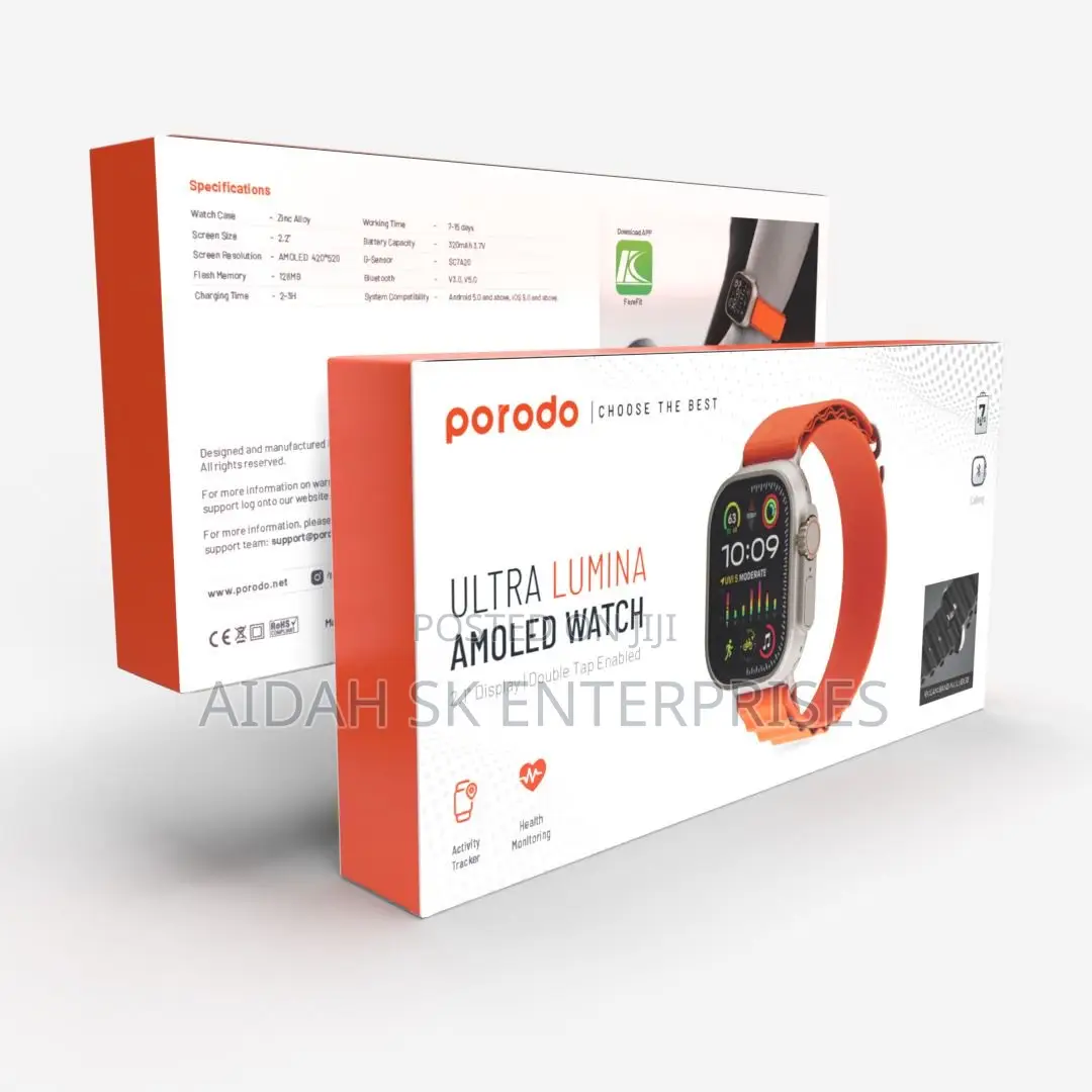 Porodo Ultra Lumina Amoled Watch