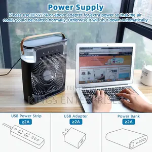 Portable Desktop Humidifier With Fan