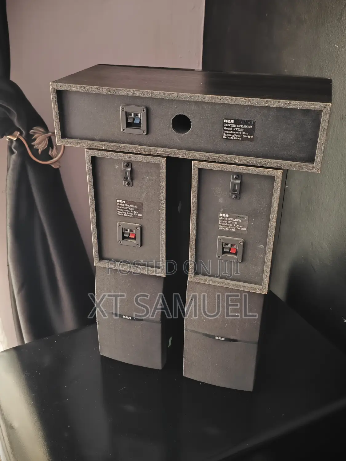 RCA 5 Speaker Set for AVR Home Theater Systems