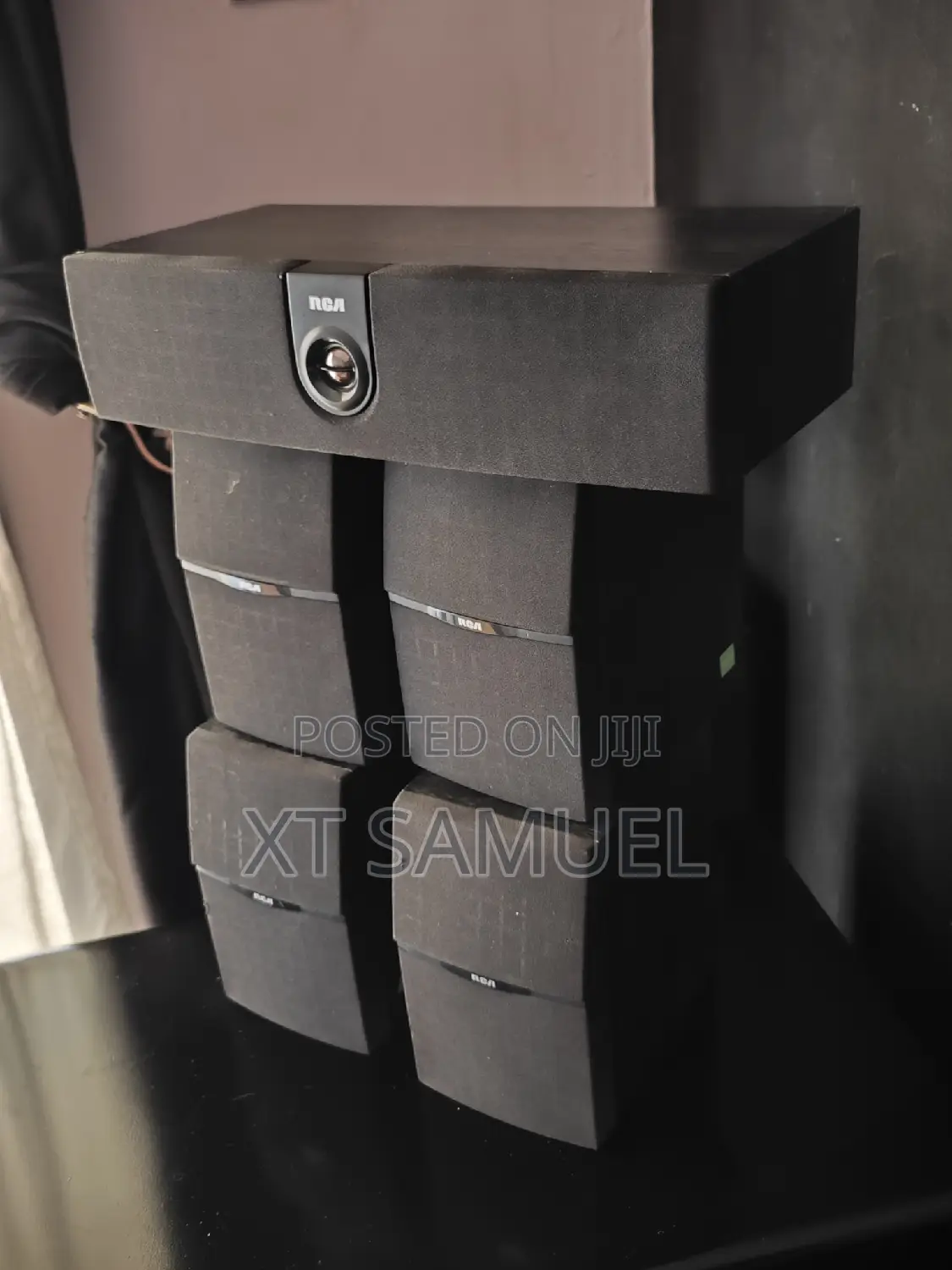 RCA 5 Speaker Set for AVR Home Theater Systems
