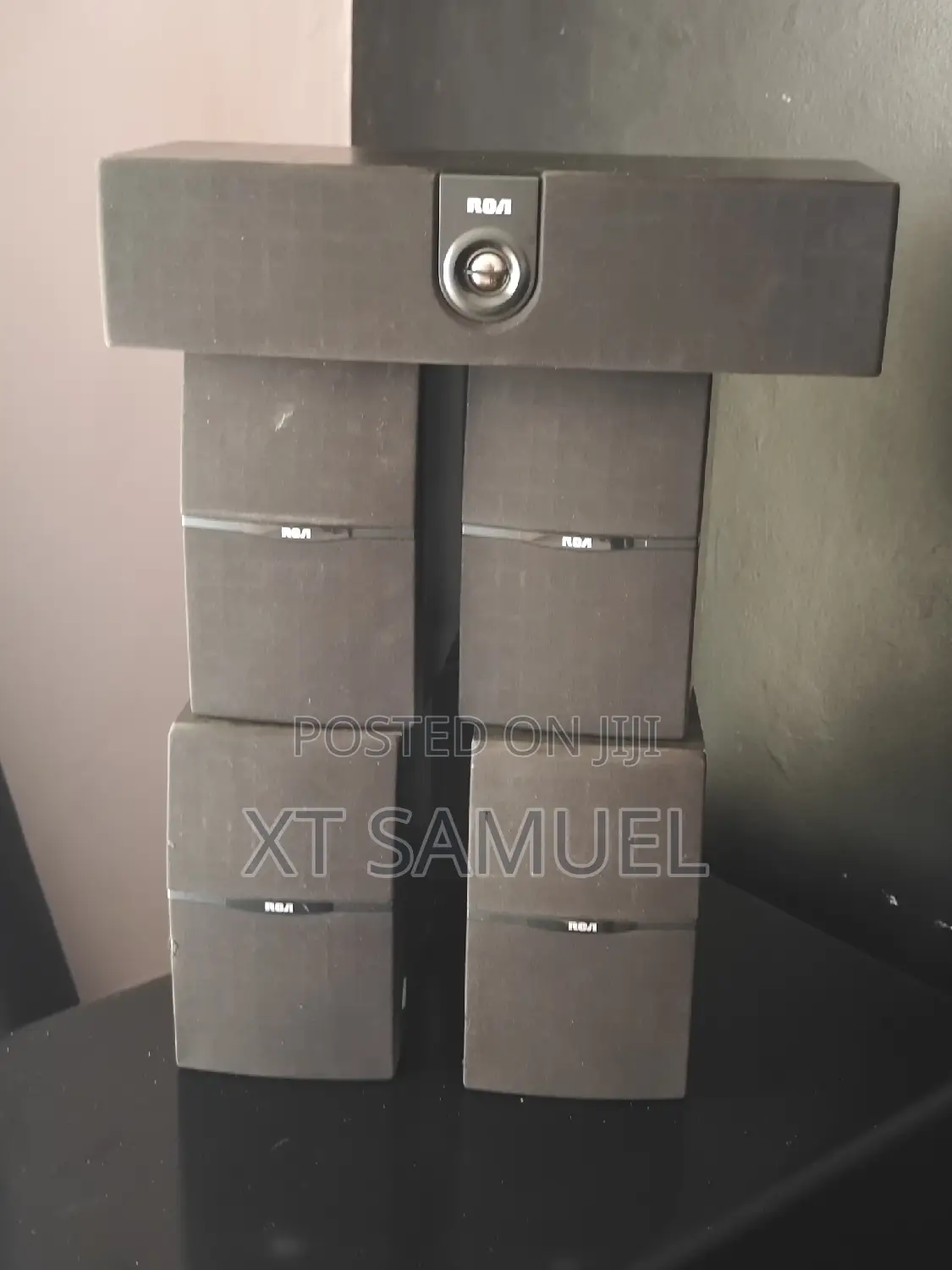 RCA 5 Speaker Set for AVR Home Theater Systems