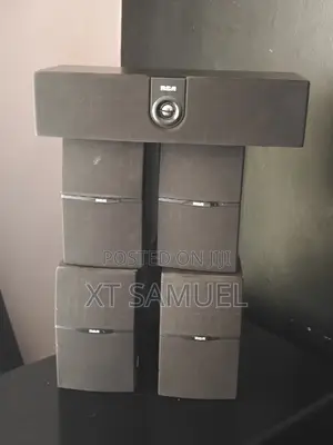RCA 5 Speaker Set for AVR Home Theater Systems